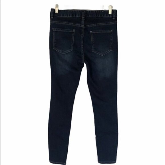 Reformation Harper Ultra Skinny Dark Wash Jeans 29 - Picture 3 of 6